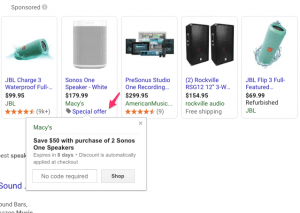 Google shopping ads ecommerce promotion